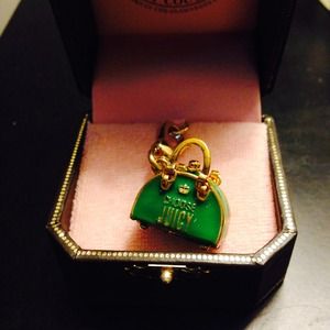 Juicy couture charm for link bracelet