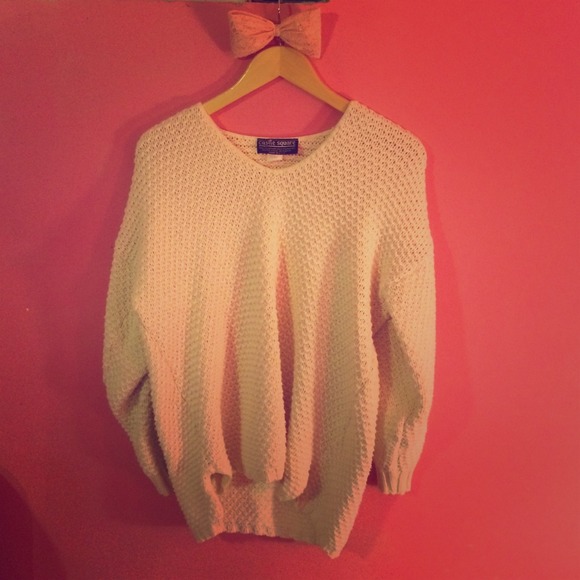 ❌SOLD❌ Off white chunky sweater