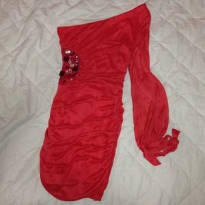 Coral prom/party dress!!!