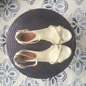 J.Crew Marina Canvas Mini Wedge Espadrille Sandal