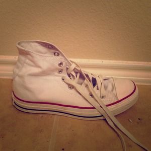 White High Top Converse