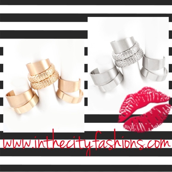 Mid finger ring set - Picture 1 of 3