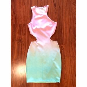 Ombré Bodycon Dress
