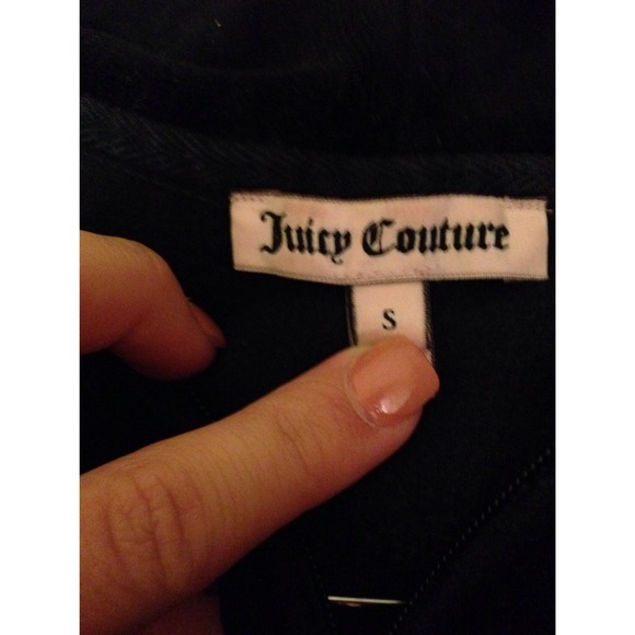 🚫NOT FOR SALE🚫 JUICY Couture black zip up - Picture 3 of 3