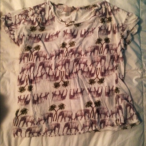 Forever 21 Elephant Tee