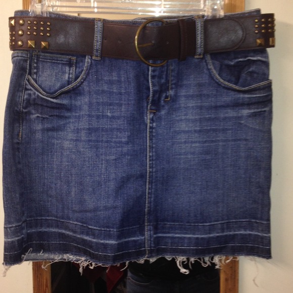 Denim skirt