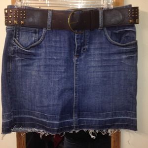 Denim skirt