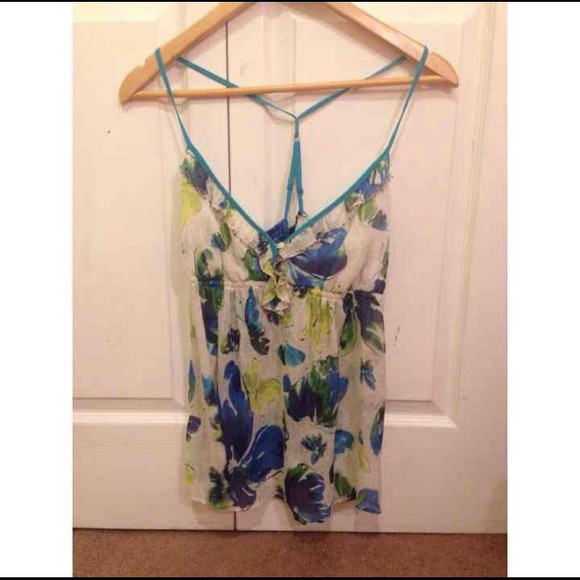 Gilly Hicks floral Sydney top