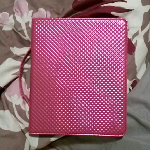 Accessories - Shiny PINK iPad case