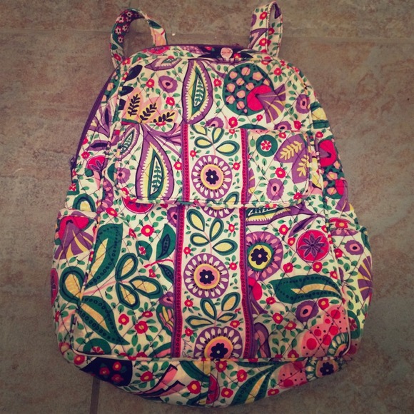 Gently used Vera Bradley backpack