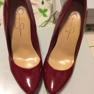 Glossy waleo heels