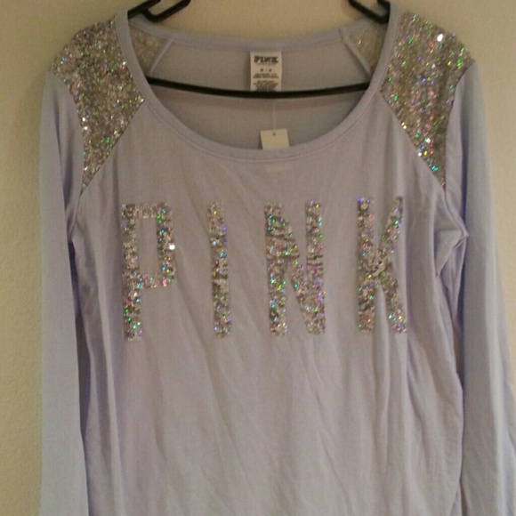 Victoria secret lavender light weight tee