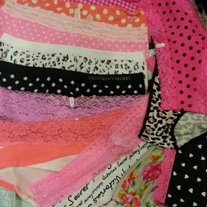 Victoria secret lot of 15 panties