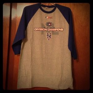 Men's 3/4 sleeve raglan tee .. Royal & h.grey