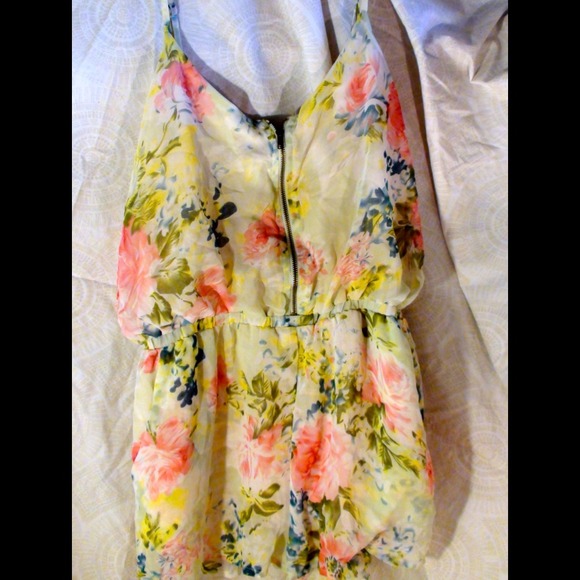 Floral romper