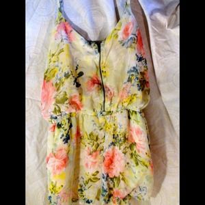 Floral romper