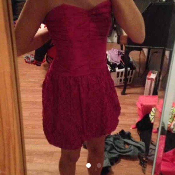 Brand new pink homecoming dress!