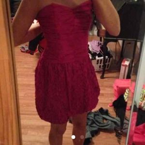 Brand new pink homecoming dress!