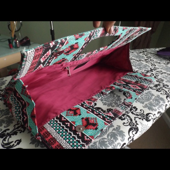 Clutches & Wallets - SOLD!!!! Multi color clutch