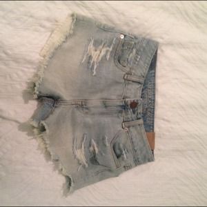 High rise festival American eagle shorts