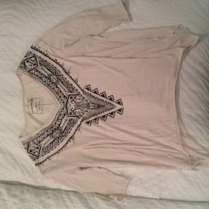 Free people tribal pattern long sleeve