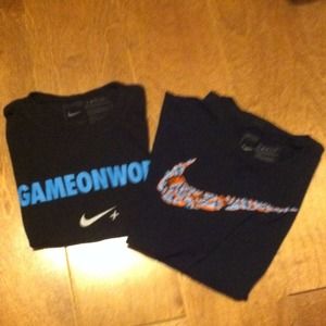 Nike black T-shirts