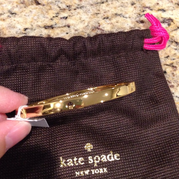 Kate Spade HL Punch Spade bangle