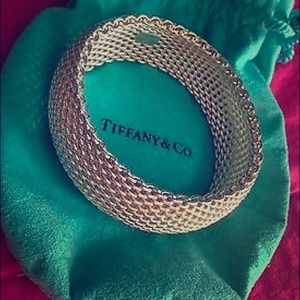 Authentic Tiffany Mesh Bangle