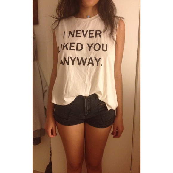 "I Never Liked You Anyway" Top