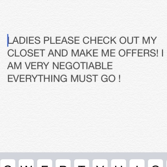 EVERYTHING MUST GO