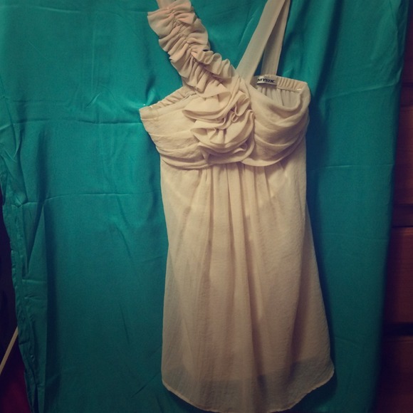 Tan Mini Dress