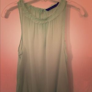 ❗️REDUCED PRICE❗️ZARA Sheer Sleeveless Blouse