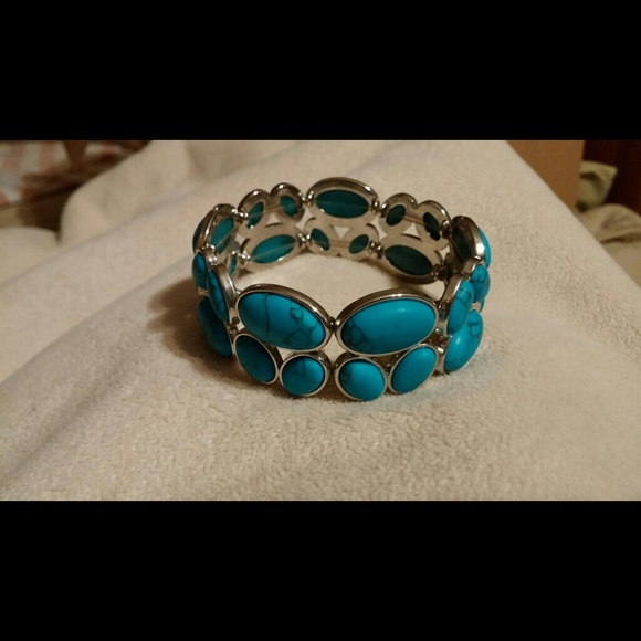Tourquois stretchy bracelet - Picture 1 of 2