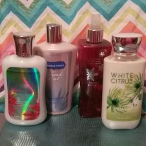 Lot of 3 lotions & 1 body spray