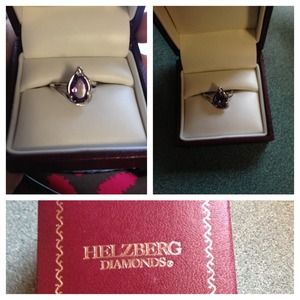 Purple Diamond Ring