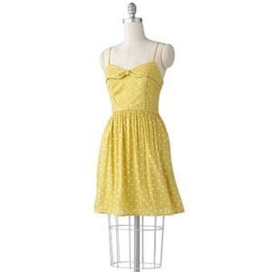 LC Lauren Conrad Fit & Flare Polka Dot Dress