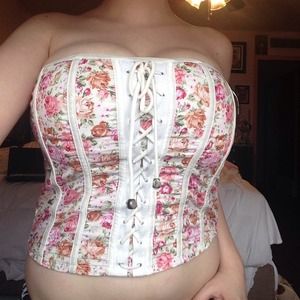 Floral Corset Top