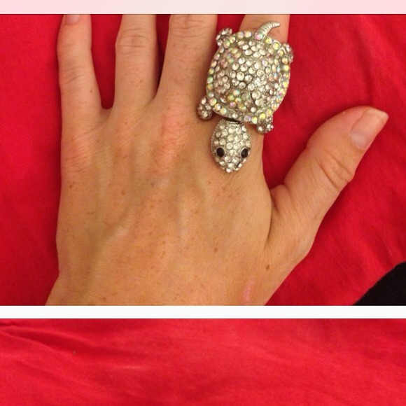 Polka dot shirt and turtle ring bundle