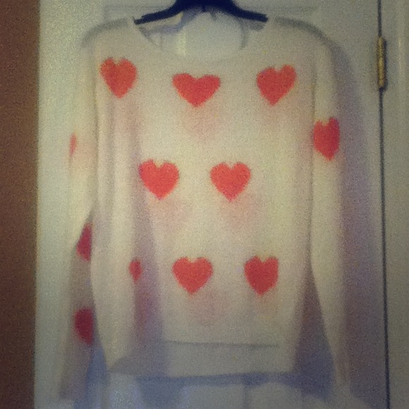 Aeropostale Heart Sweater
