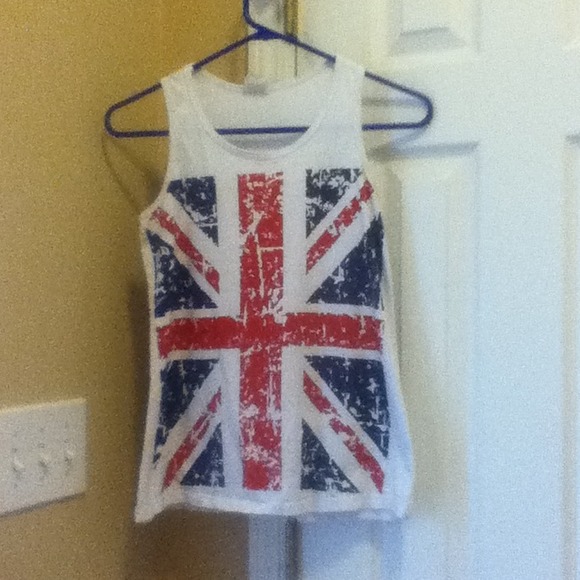 English Flag Tank Top
