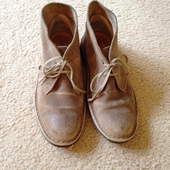 Clarks Suede Desert Boots