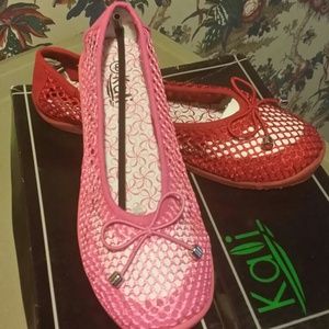 Sally Fishnet Shoes