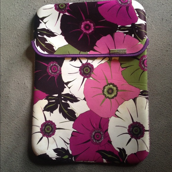 Laptop sleeve Purple/floral
