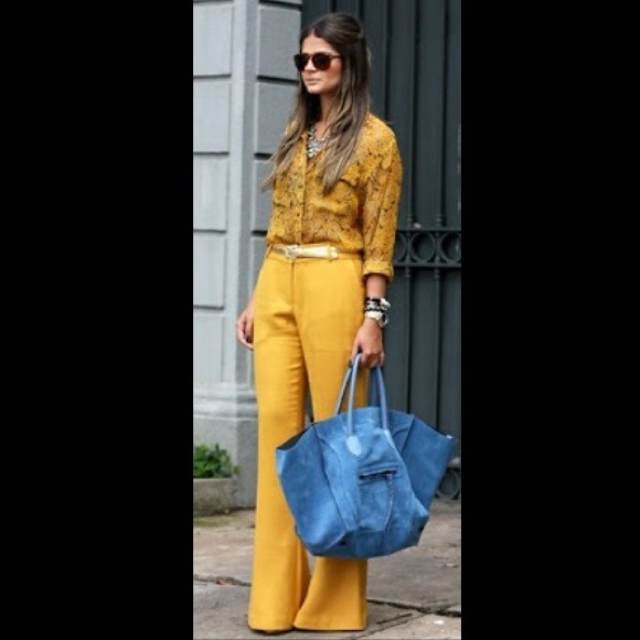 Mustard M Pants