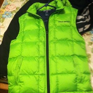 Neon Green Ralph Lauren Polo Sport Vest