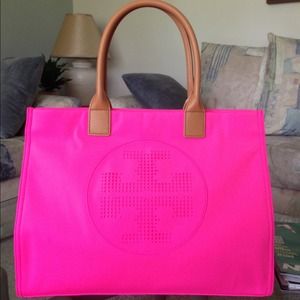 Tory burch Ella neoprene hot pink