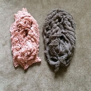 Brand new Infinity Scarves. Both for $15