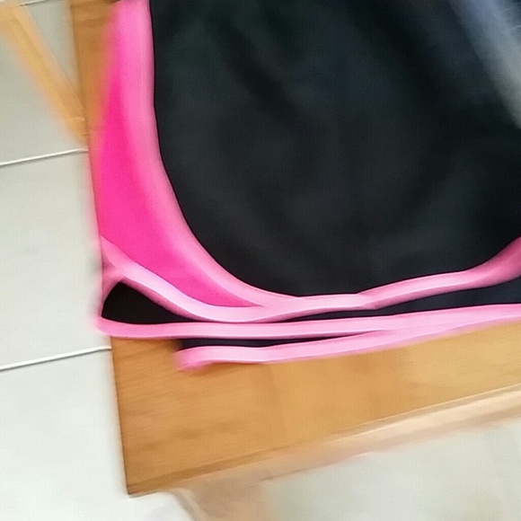 *SOLD* Breast cancer Awareness shorts - Picture 2 of 2