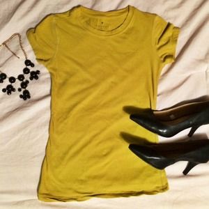 Fall Yellow forever 21 tee🍁 💛🍂