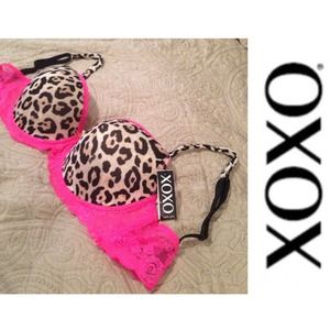 Leopard & Lace XOXO bra✨SEE DETAILS